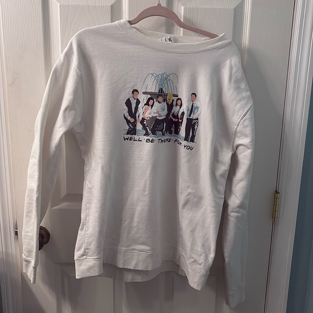 Friends The Reunion Cast Collection Seasons 1-3 Fountain Sweatshirt